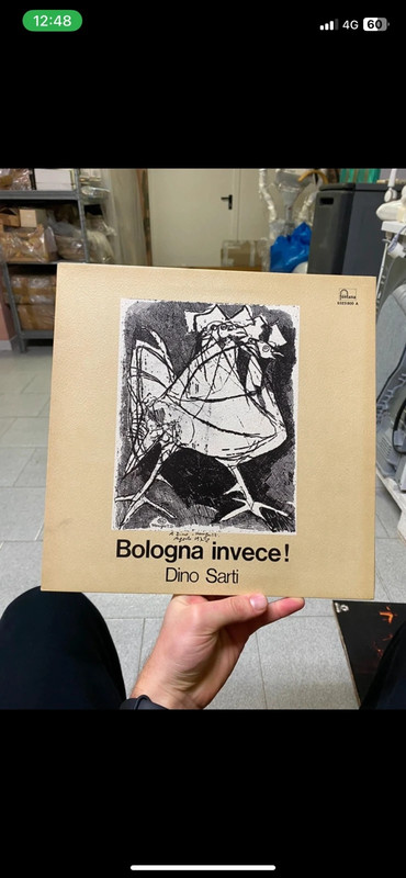 Vinile Dino Sarti - Bologna Invece