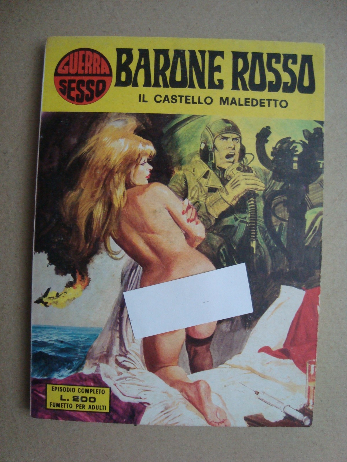 guerra e sesso n°7 ed.geis 1973