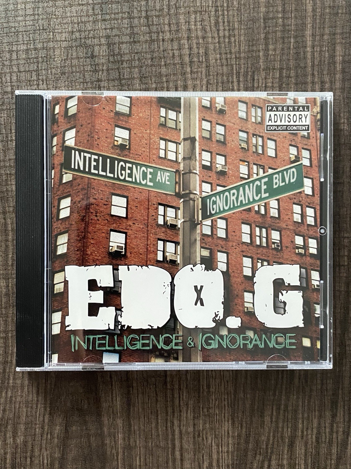 EDO. G : Intelligence & Ignorance CD 2013 Envision Ent ENV 5003 Rare Hip Hop VG+