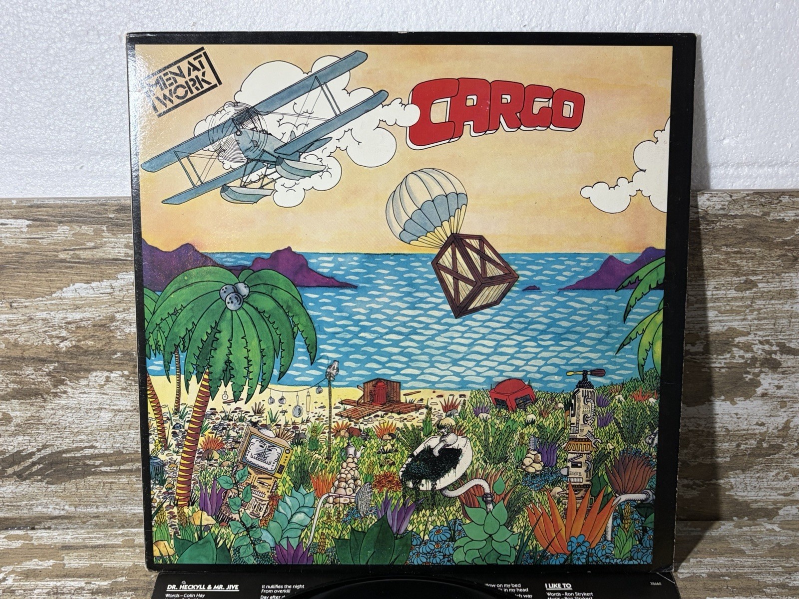 Cargo Men At Work LP Vinyl Record 1983 Columbia Records QC 38660