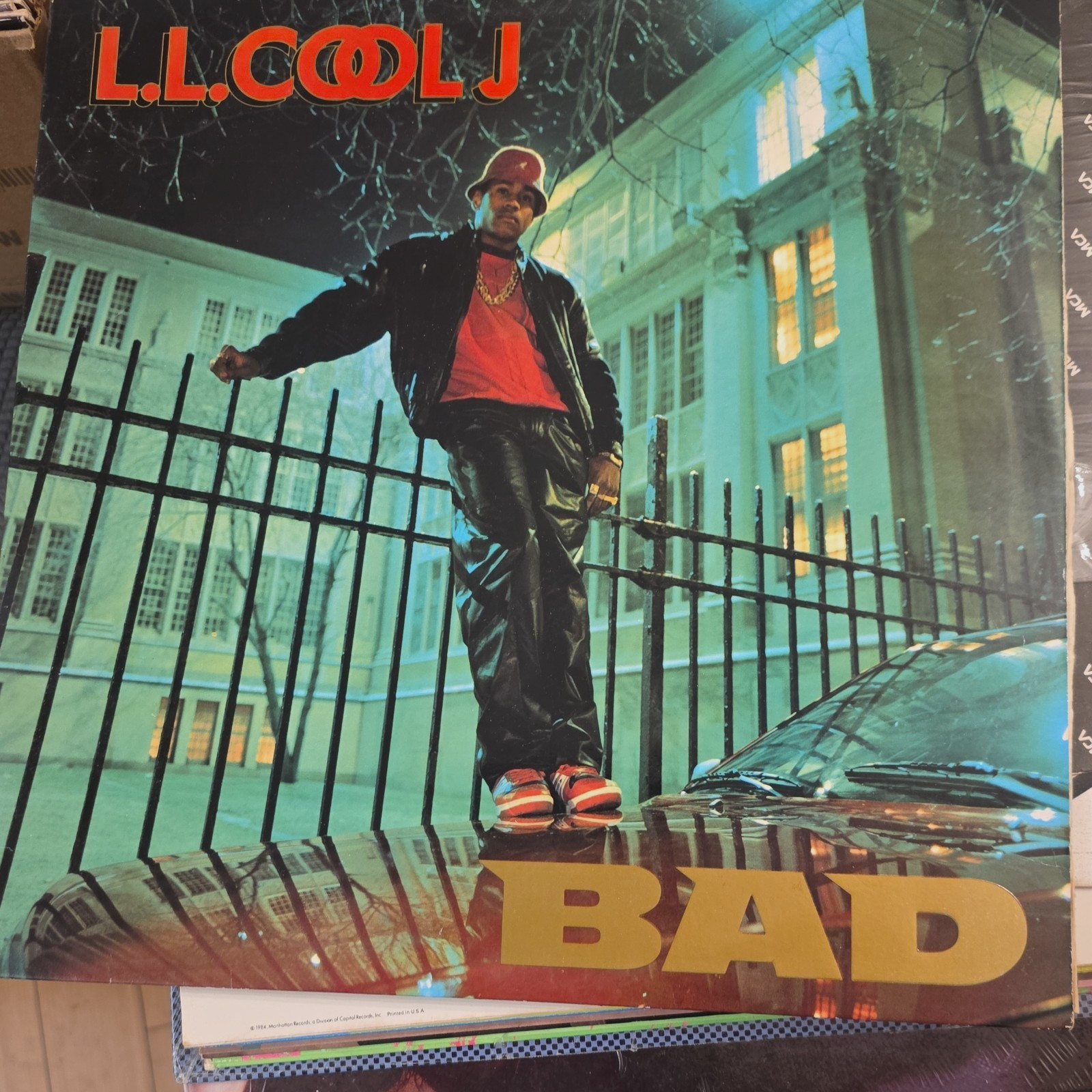 L.L. Cool J Bigger and Deffer Def Jam 1987 12" Vinyl LP Hip-Hop Sleeve
