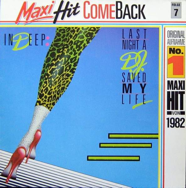 Indeep - Last Night A D.J. Saved My Life (12", Maxi, RE) (Very Good Plus (VG+))