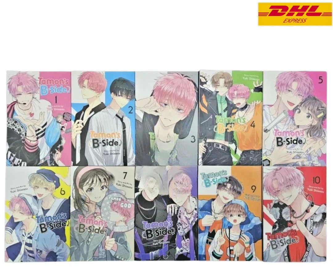 Tamon's B-Side Vol. 1-10 set completo manga inglese fumetto nuovo Yuki Shiwasu