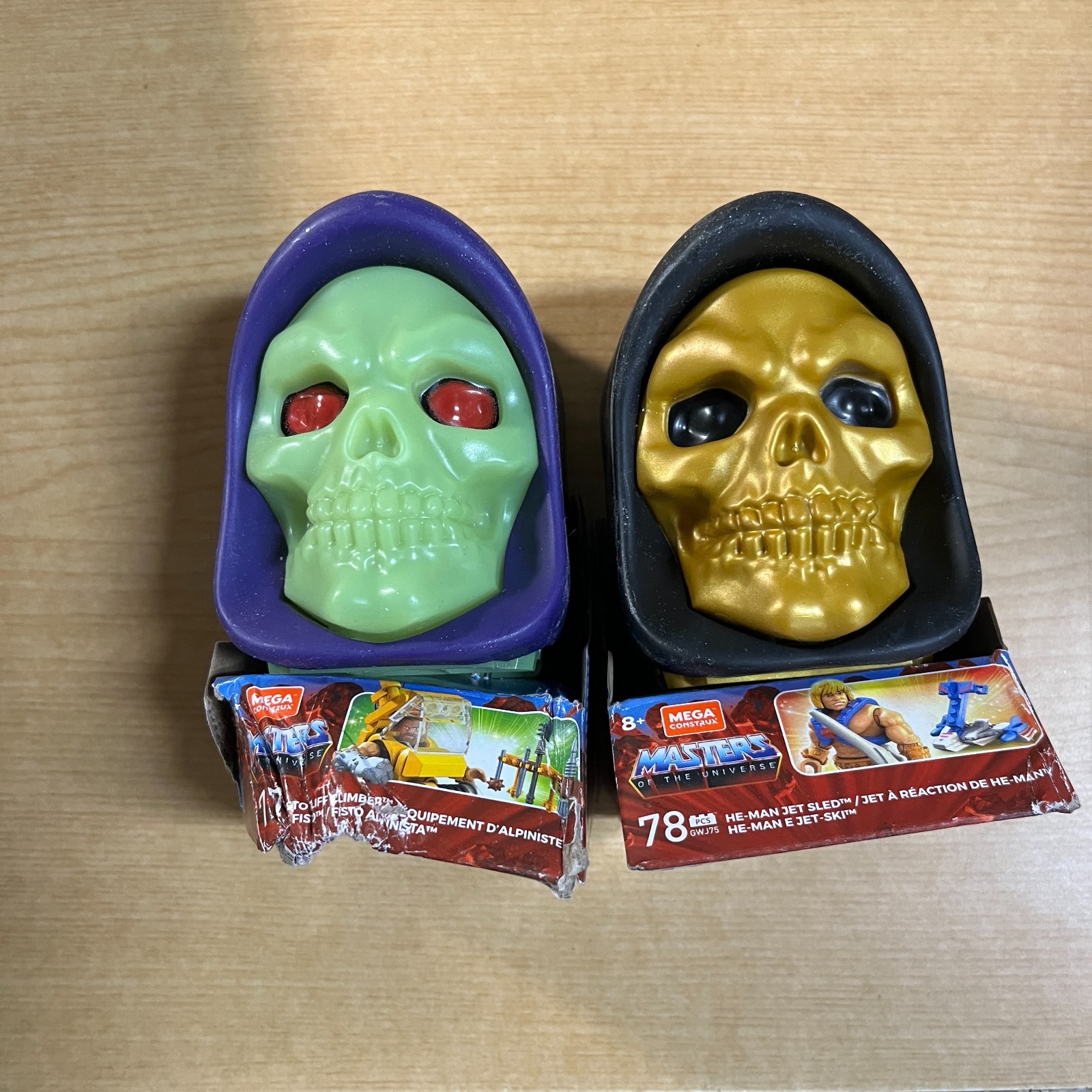 Mega Construx Masters of the Universe He-Man Jet Sled Fisto Skeletor Skull 2021
