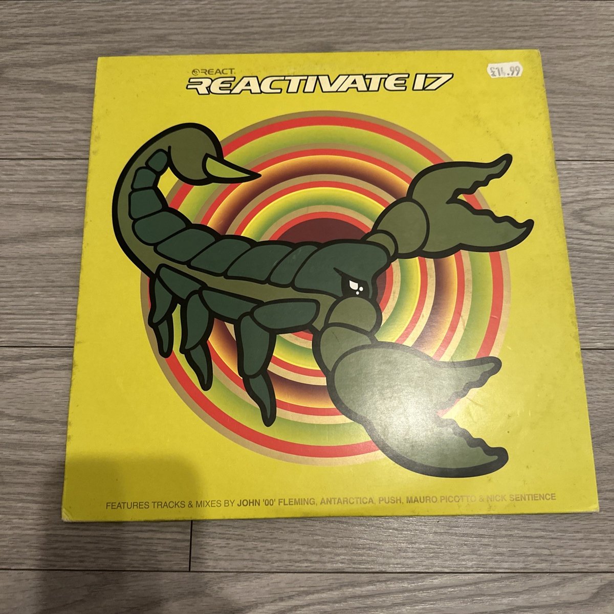 Reactivate 17 - (3 × Vinyl, LP, Compilation) push picotto etc 
