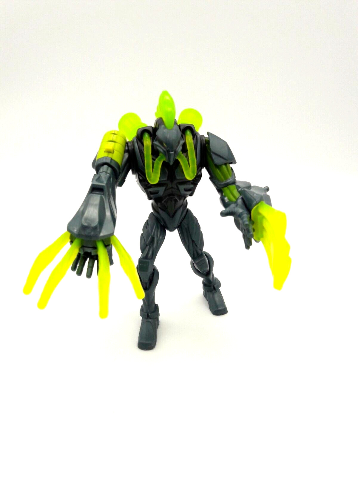 Max Steel Mattel Spider claw TOXZON Action figure  2012  flashes rare display