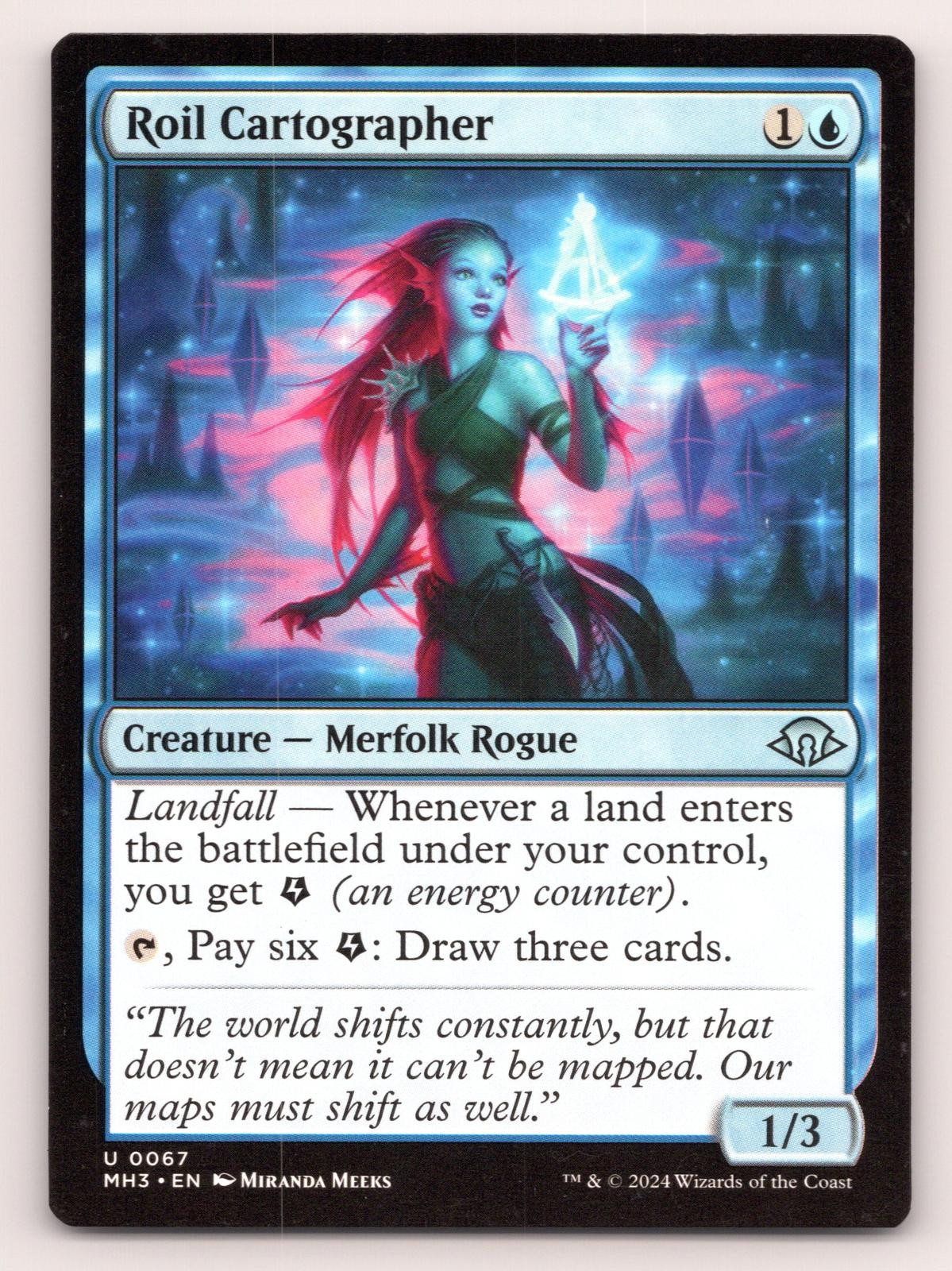 Roil Cartographer 67 Uncommon Modern Horizons 3 Magic: The Gathering Near Mint