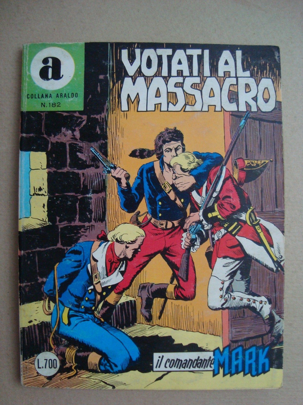 collana araldo comandante mark n°182 ed.araldo 1981