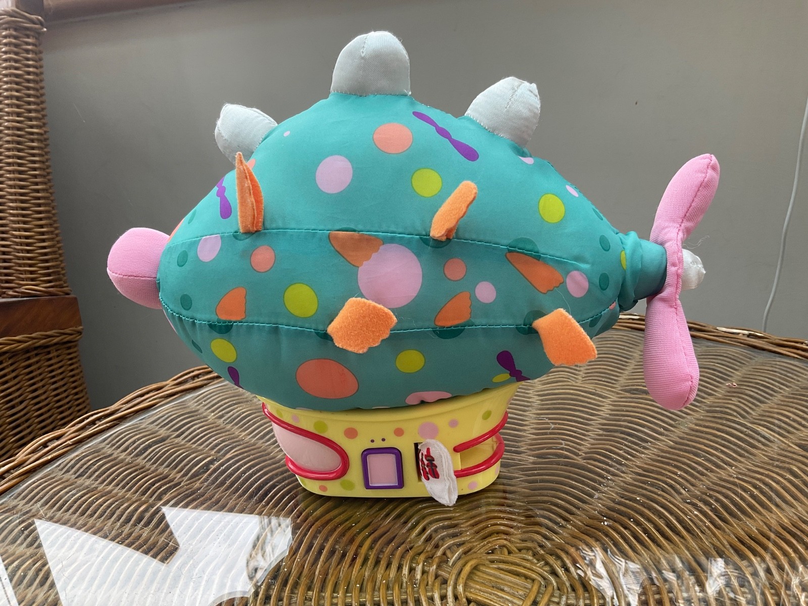In The Night Garden Soft N Cosy World Pinky Ponk Balloon with Sounds - Rare 2007