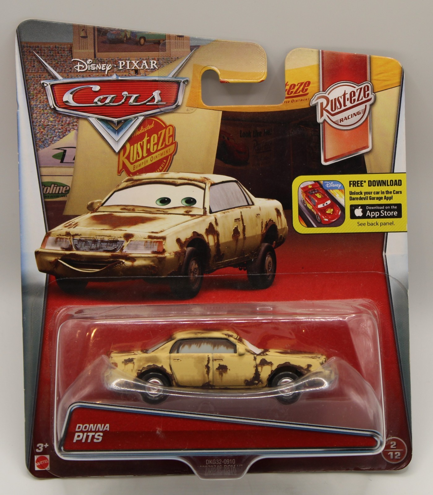 Donna Pits - Disney Pixar Cars - NUOVO Rust-eze Racing -