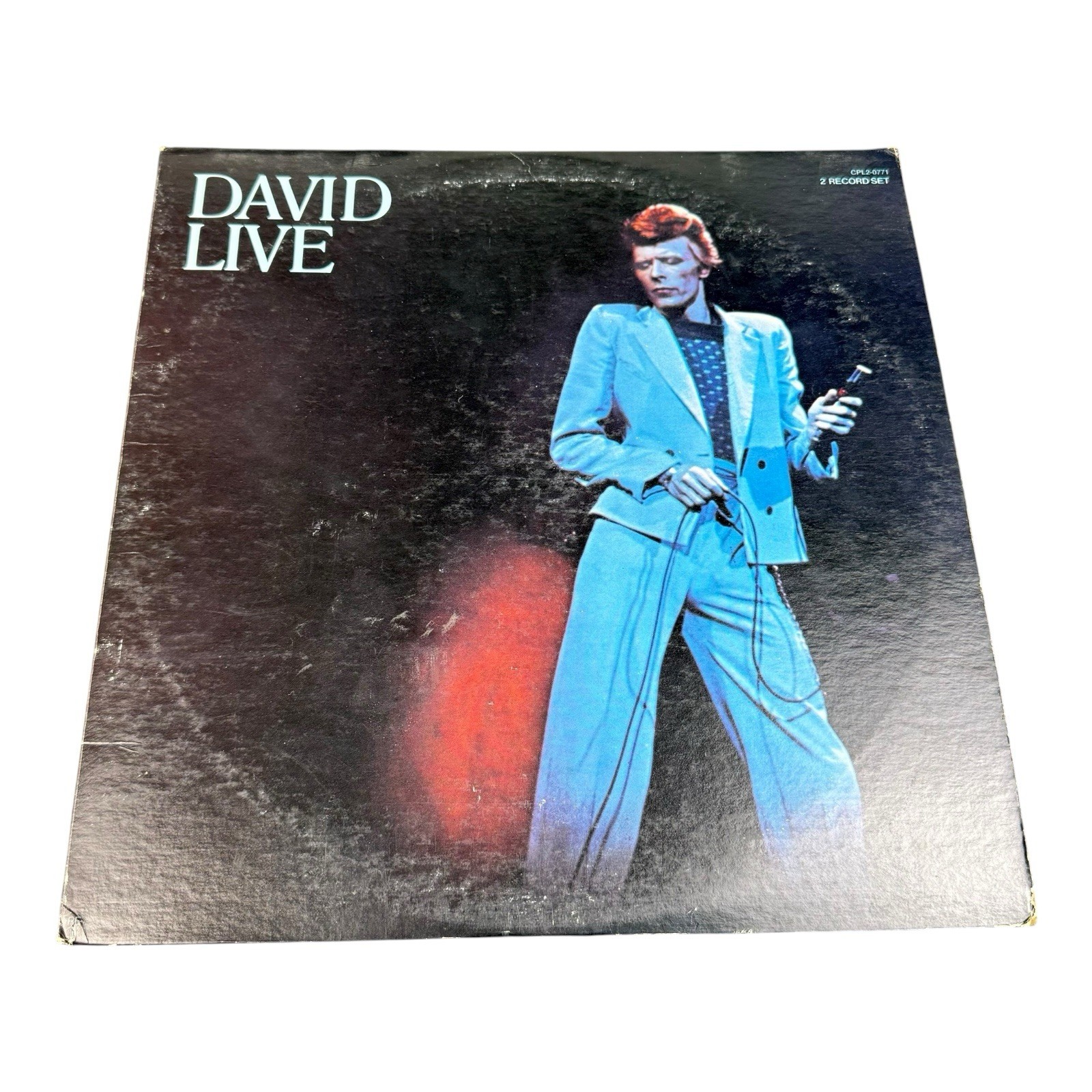 David Bowie DAVID LIVE 2LP Vinyl RCA CPL2-0771 1974 STERLING LH Dynaflex VG+
