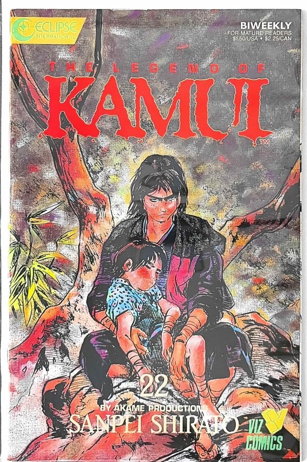 La leggenda di Kamui #22 (1988) Eclipse International / Viz Comics