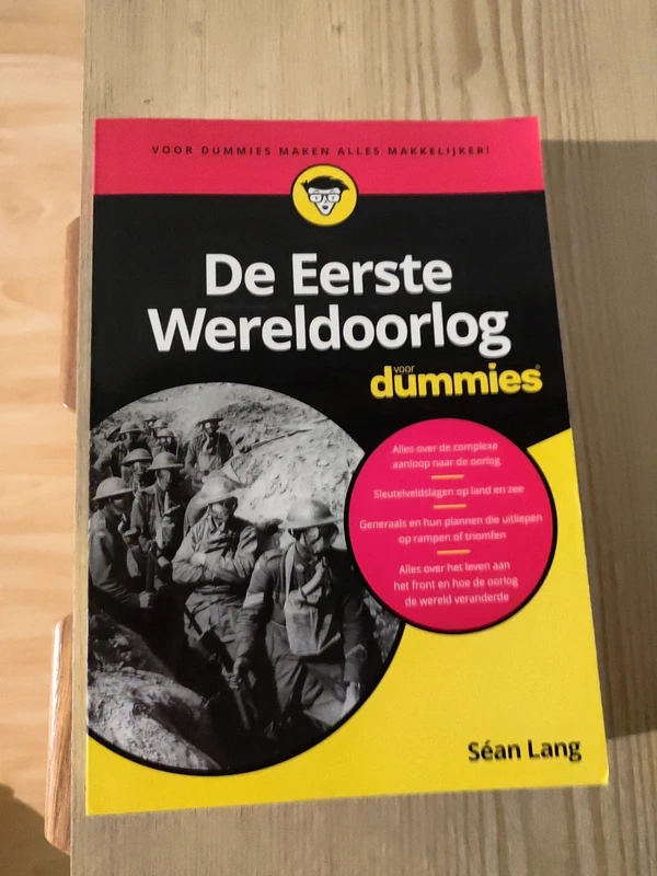 De Eerste Wereldoorlog Voor Dummies - Sean Lang