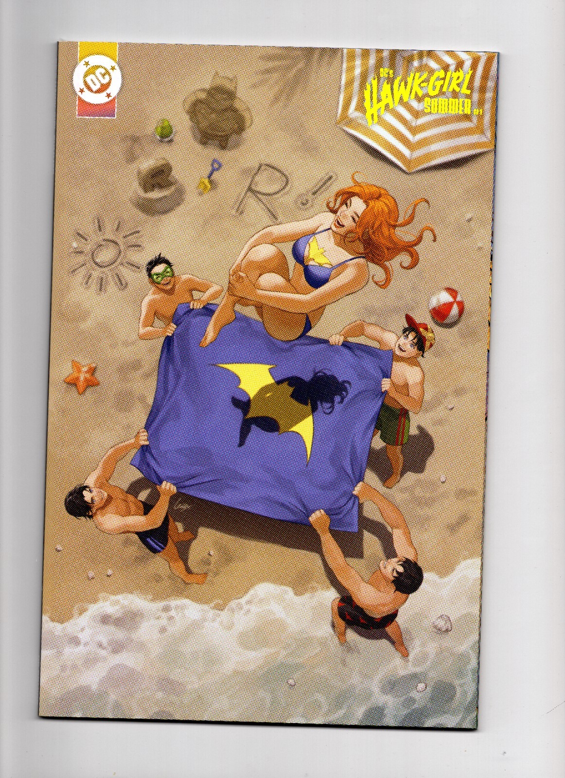 DCS HAWK-GIRL SUMMER #1 COVER B LESLEY LEIRIX LI CARD STOCK VAR