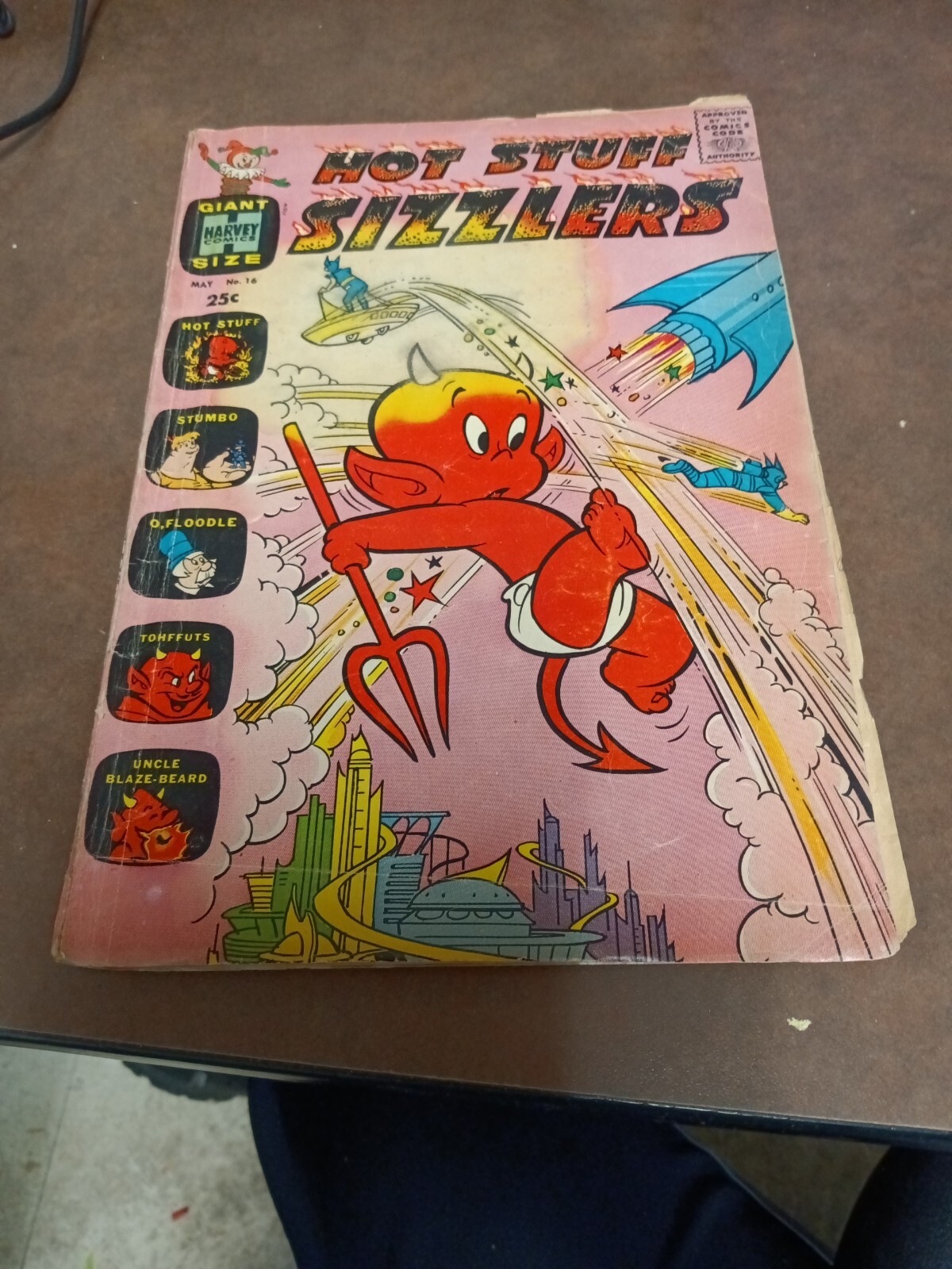 Hot Stuff Sizzlers 16 Harvey Comics Hits 1962 Silver Age Gigante Il Piccolo Diavolo