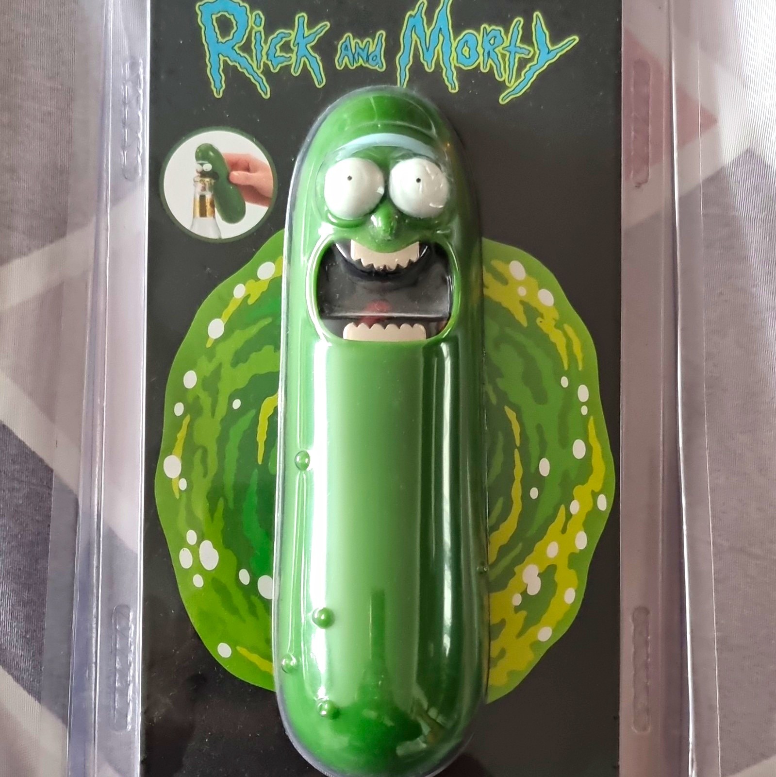 Rick Morty Pickle Funko Bottle Opener Brand New Sealed Original Packaging Rare