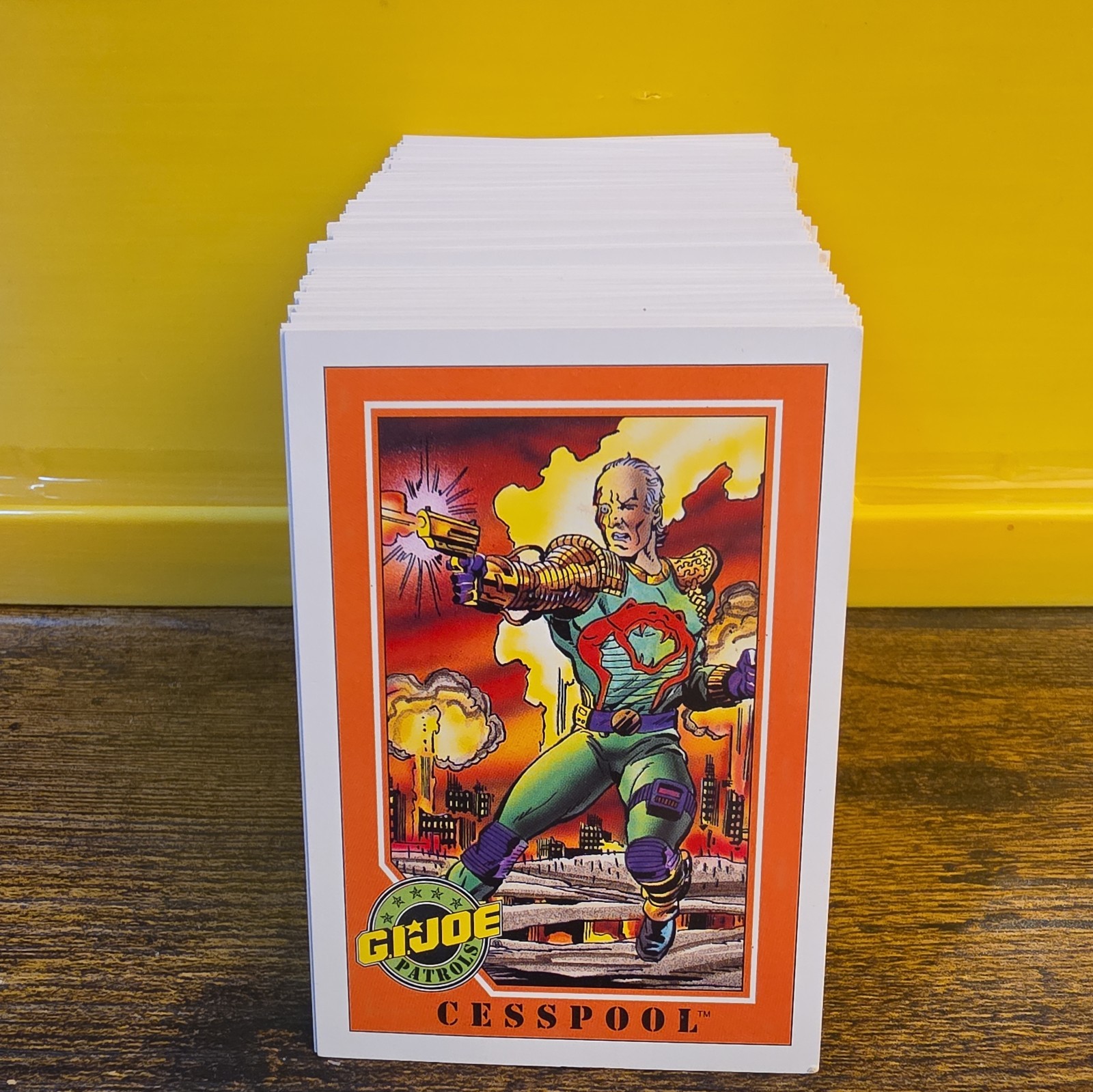 Lotto carte collezionabili Impel GI Joe serie 1 1991 quasi set 194/200 mancanti 4