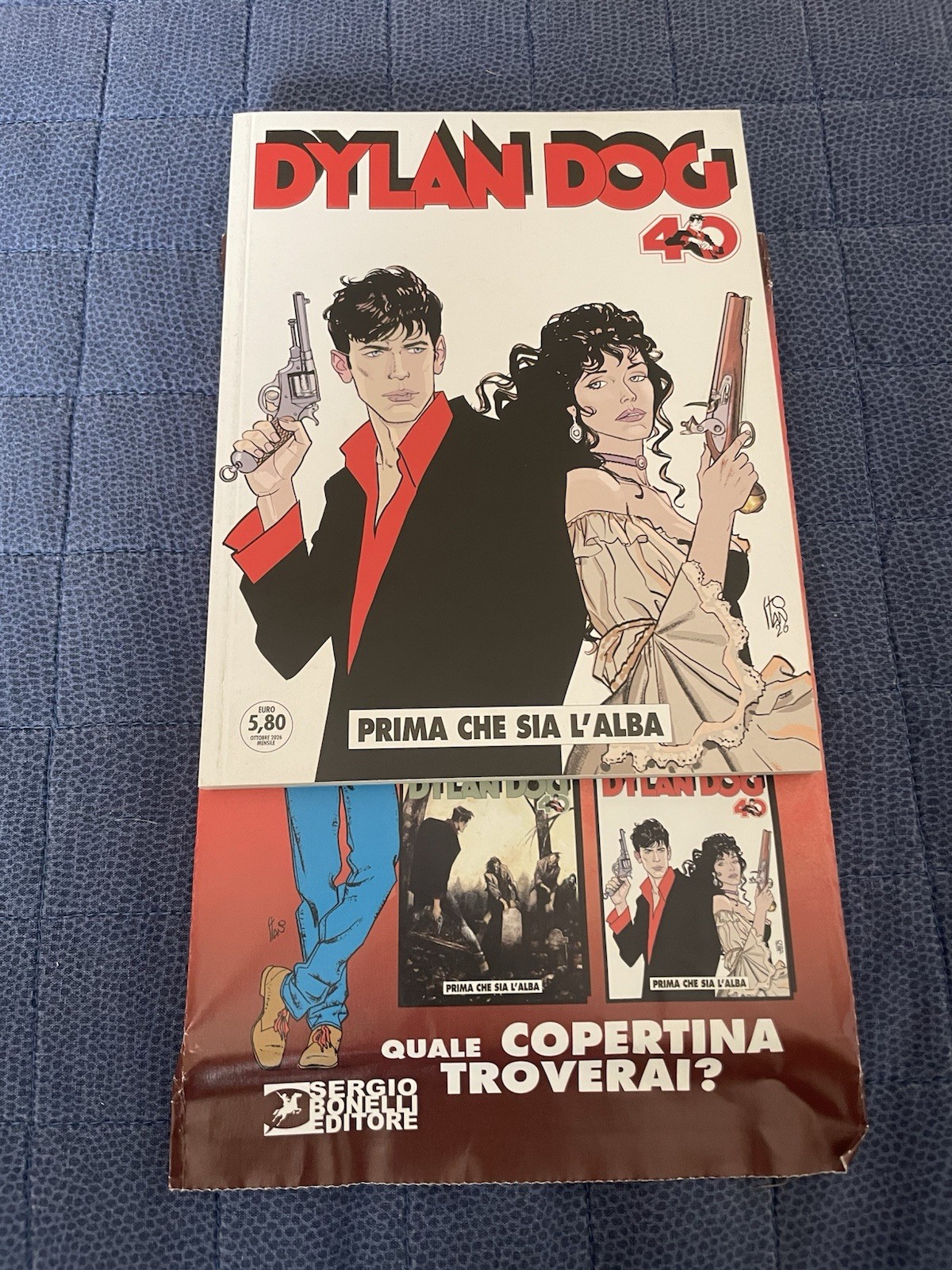 Sergio Bonelli Editore Dylan Dog n. 481 Prima che sia l'alba variant Stano