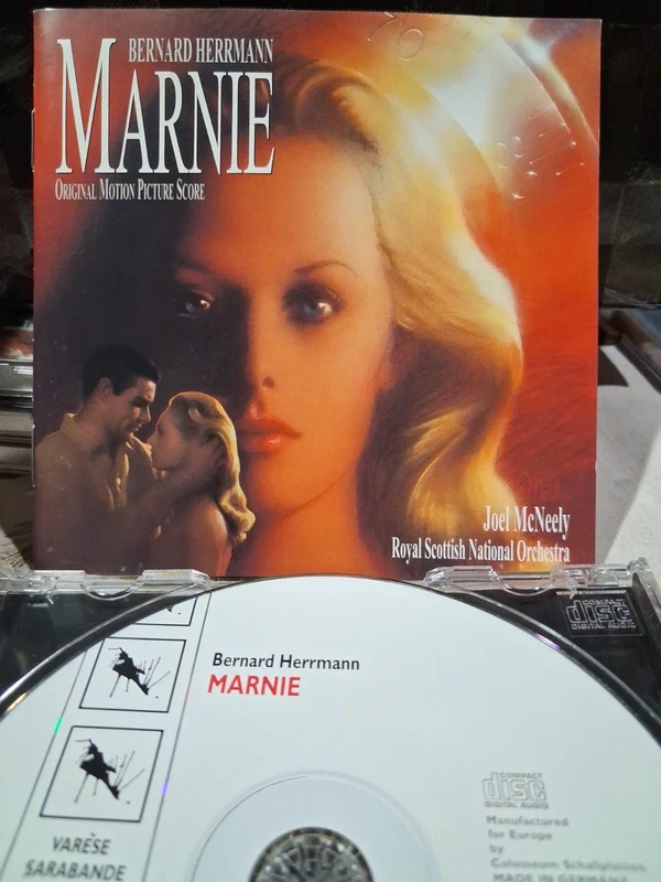Marnie Bernard Herrmann banda sonora Soundtrack