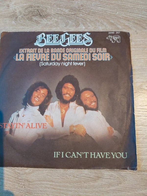Vinyle 45 tours bee gees