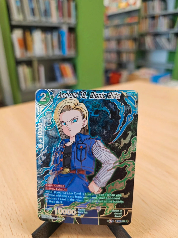 Carta dragon ball - android 18, bionic blitz (BT9-099C) - Selección de coleccionistas Vol 2