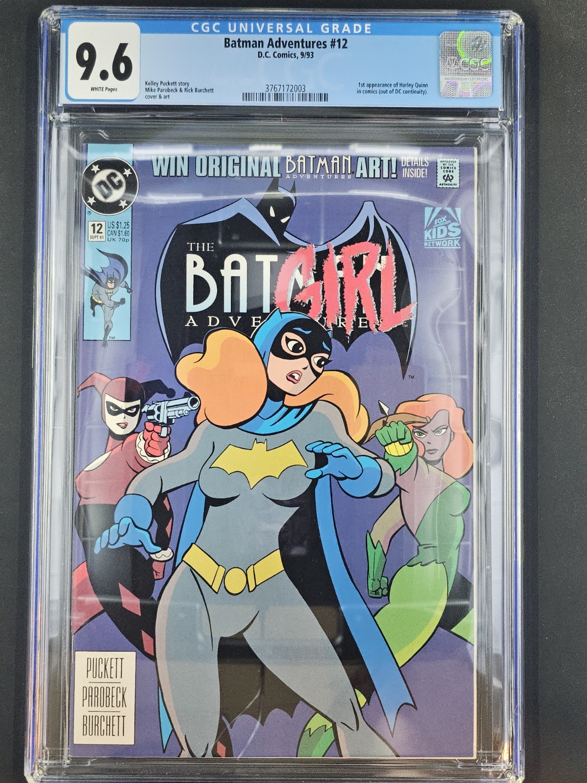 The Batman Adventures #12 ~ CGC 9.6 ~ 1st app Harley Quinn