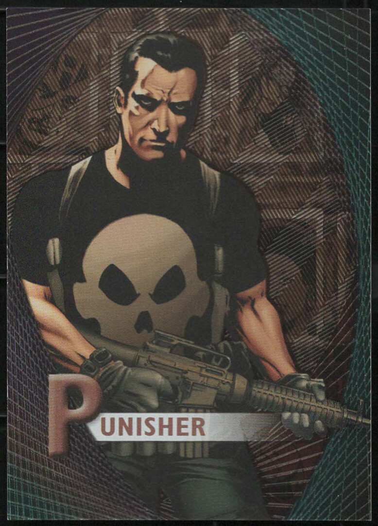 2012 Marvel Beginning Series 2 PRIME MICROMOTION Foil inciso #M-40...PUNISHER