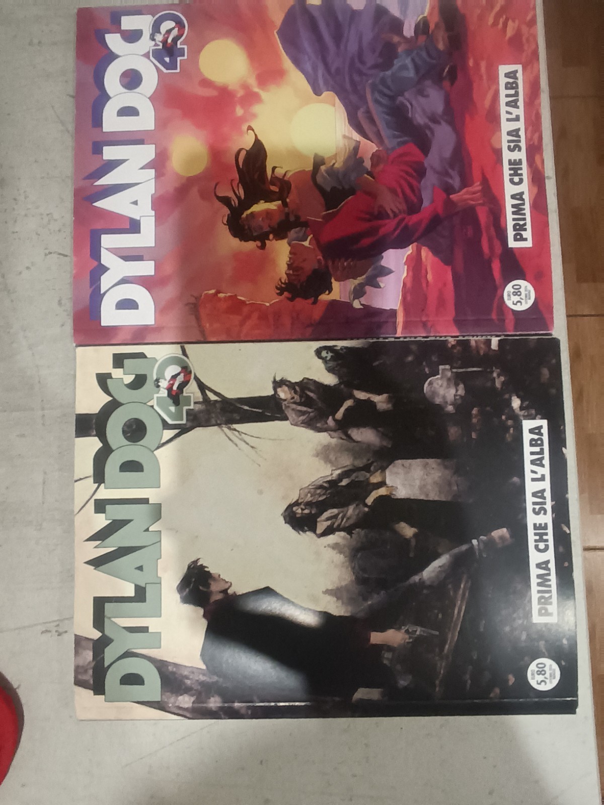 Bonelli Dylan Dog Horror Show + Prima che sia tardi 2 fumetti Sclavi Variant ITA