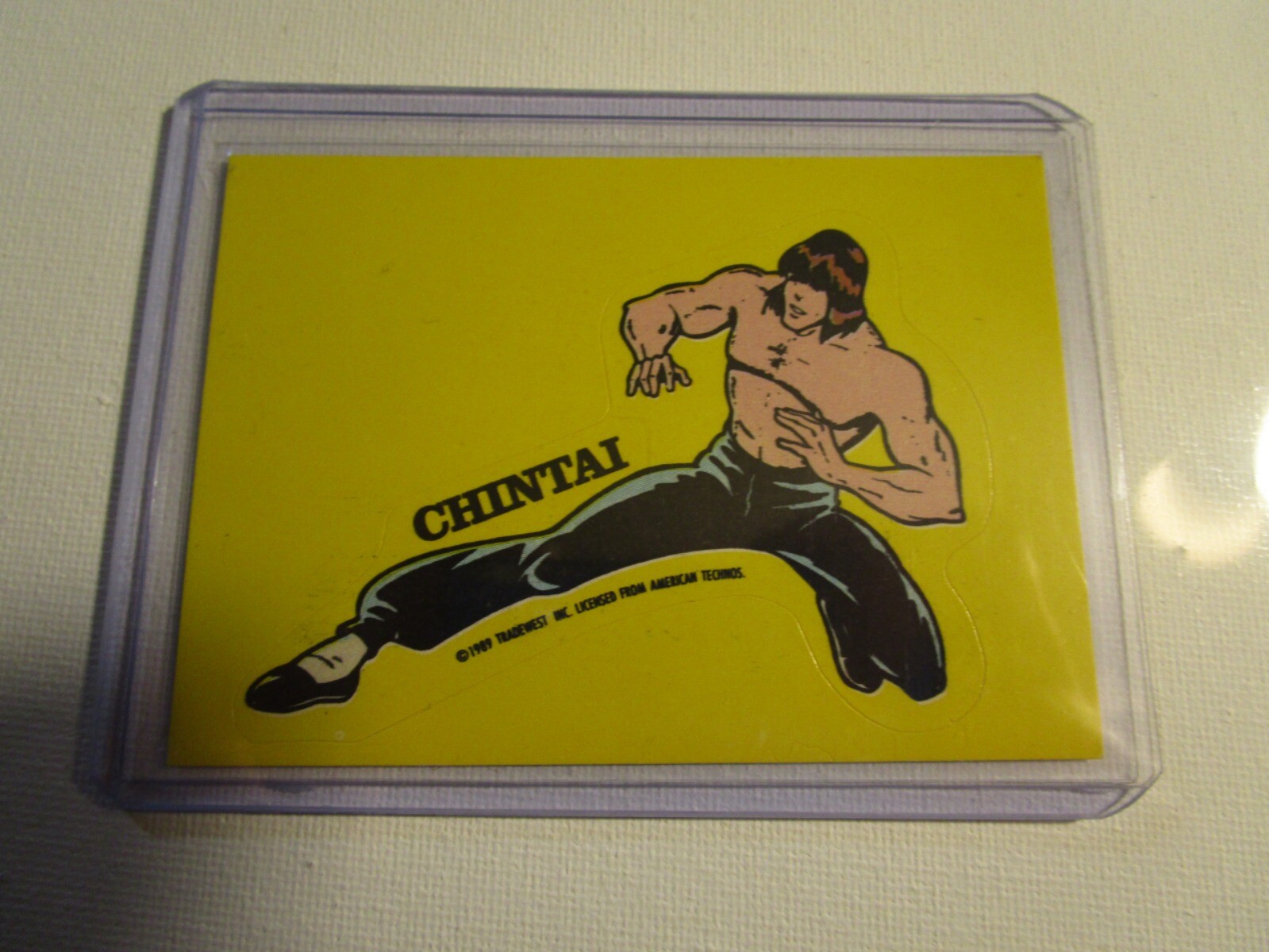 Carta Sticker Topps Nintendo Chintai Game Tip 1989 #19 Doppio Drago