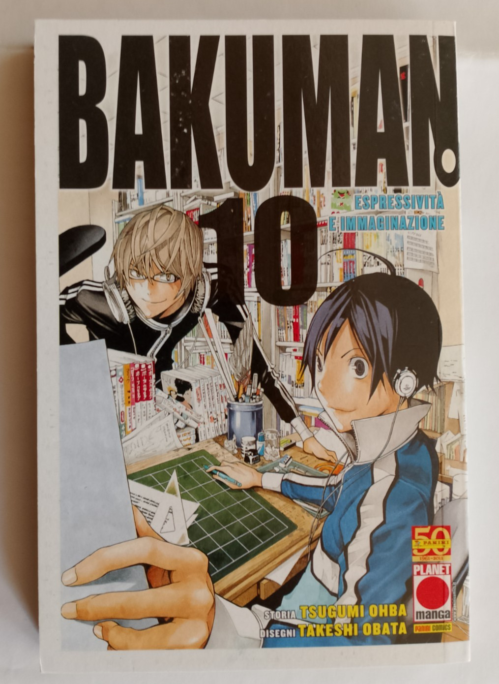 BAKUMAN Nr. 10 Prima Edizione Planet Manga 2011 Tsugumi Ohba Takeshi Obata