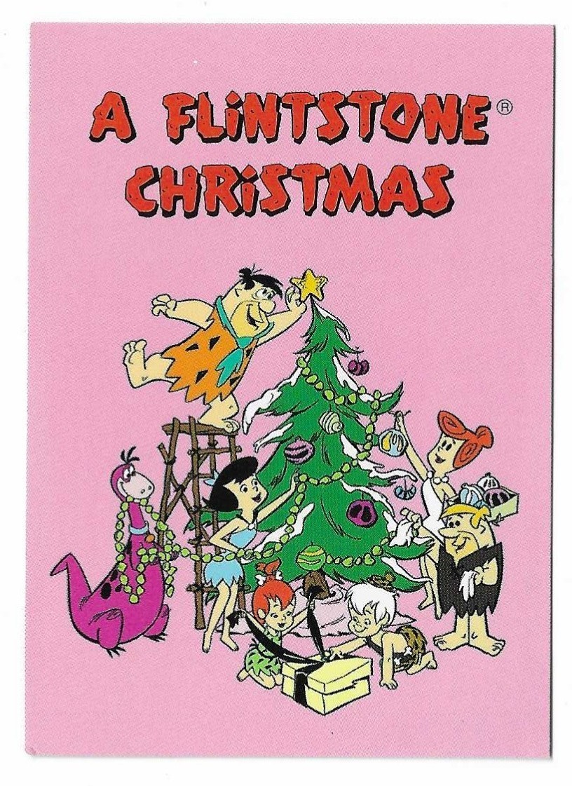 Biglietto di Natale 1993 Cardz The Flintstones A Flintstone #72