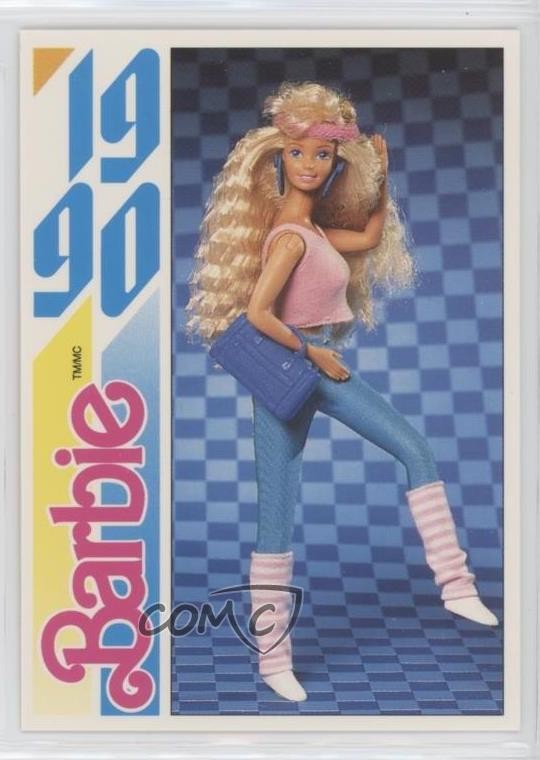 1991 Action/Panini Another First For French Barbie Le Pret-A-Porter 1990 2k3