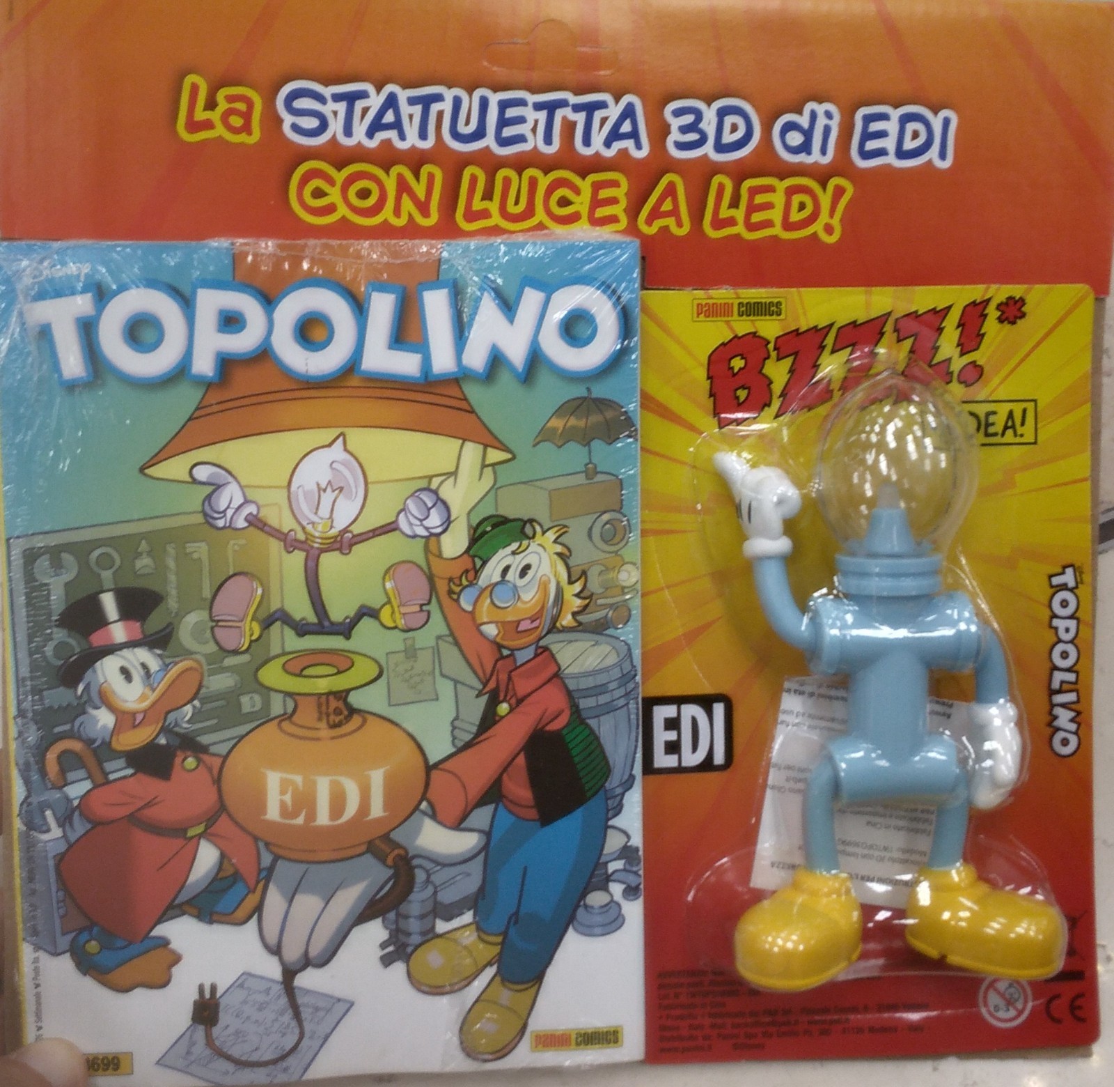 TOPOLINO 3699 CON GADGET EDI- COME NUOVO- SPED GRATUITA