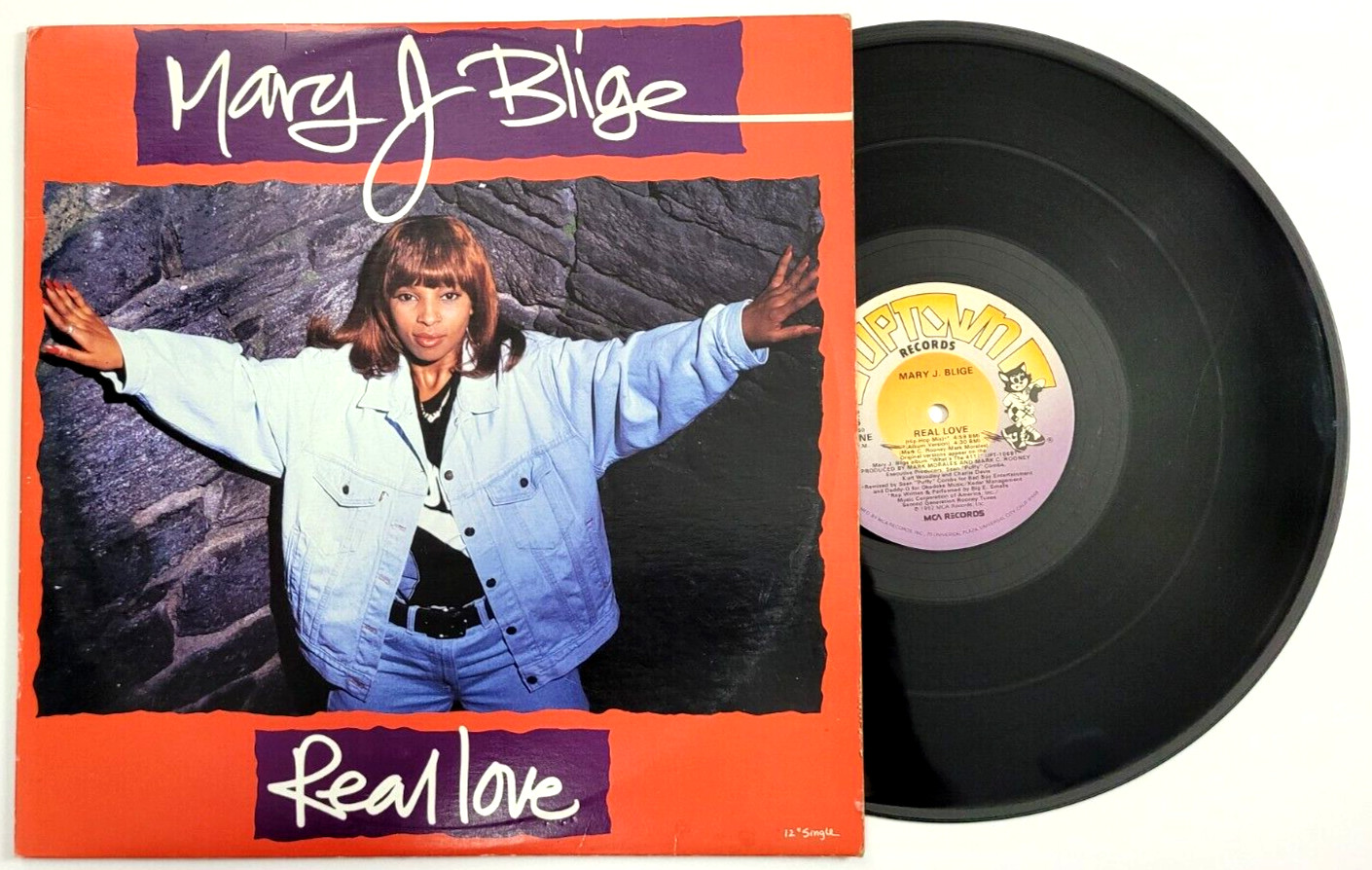MARY J. BLIGE - REAL LOVE - R&B SOUL SINGLE
