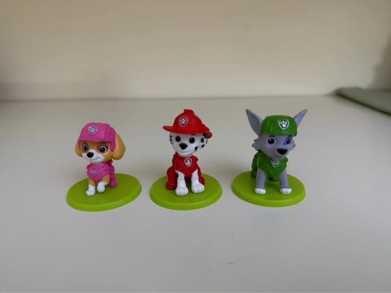 Lotto personaggi Paw Patrol Lupilu