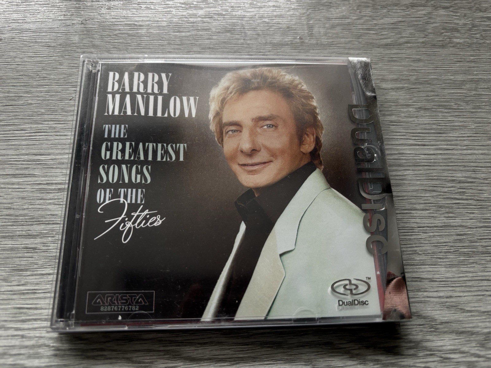 Barry Manilow, The Greatest Songs of the Fifties  2006 dual disc EX Condition 