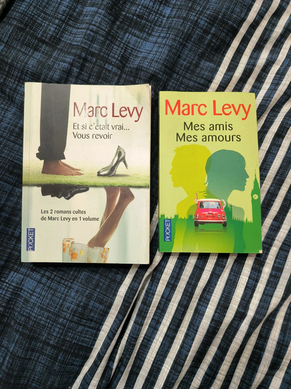 Lot de 2 livres de Marc LEVY