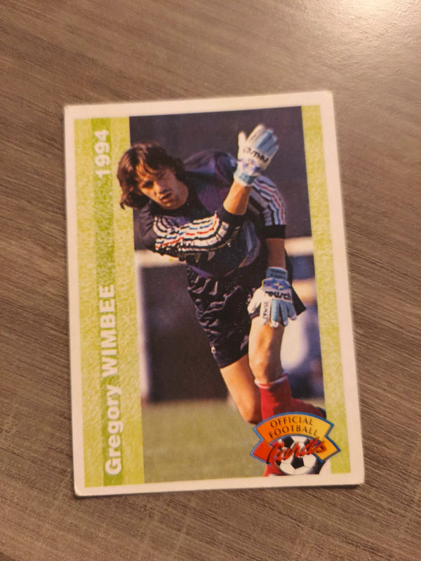 Carte Panini Grégory Wimbée ASNL Nancy Lorraine Division 1 D1 France Star Foot Championnat