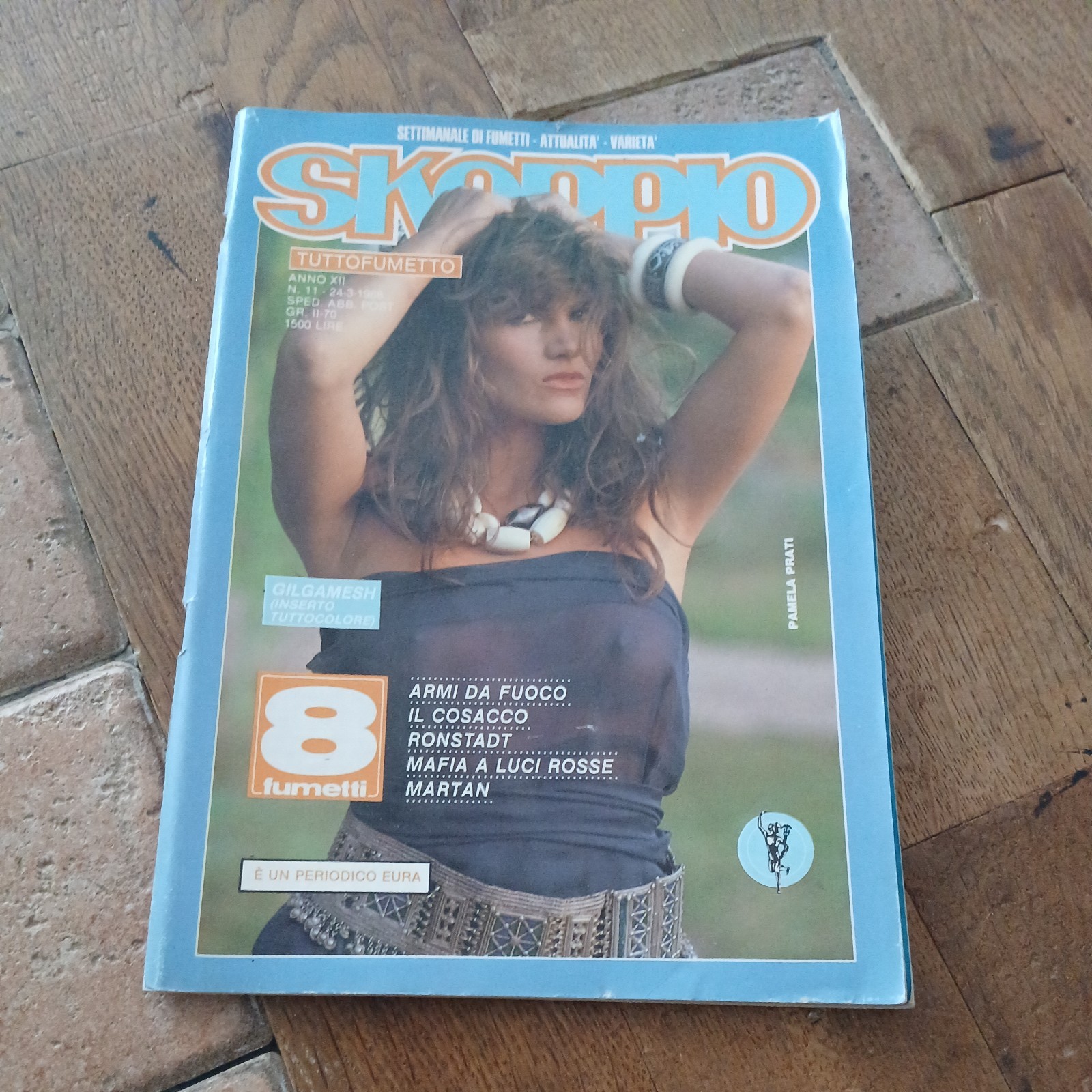 fumetto SKORPIO n 11 anno 1988=PAMELA PRATI