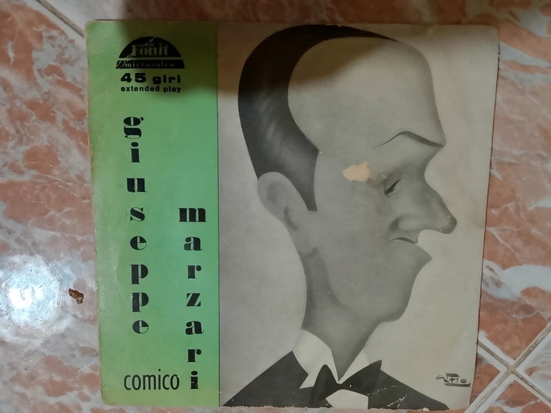 Lp 45giri- Giuseppe Marzari - scenette comiche EPS 06012