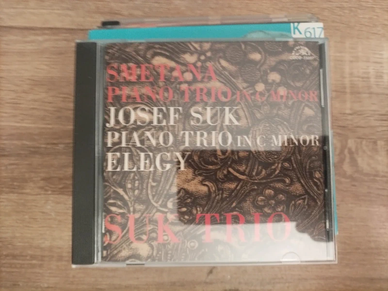 Smetana: Piano trio in G minor. Josef Suk: Piano trio in C minor. Elegy. Suk Trio