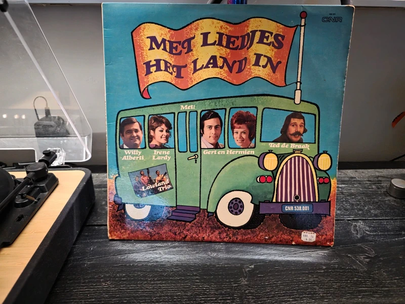 Lp 1830 met liedjes het land in