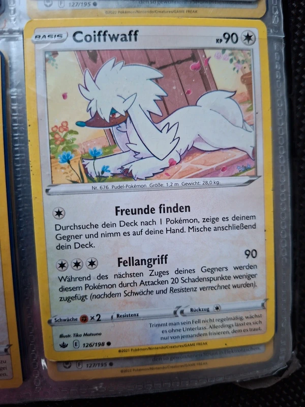 Pokemonkarte coiffwaff