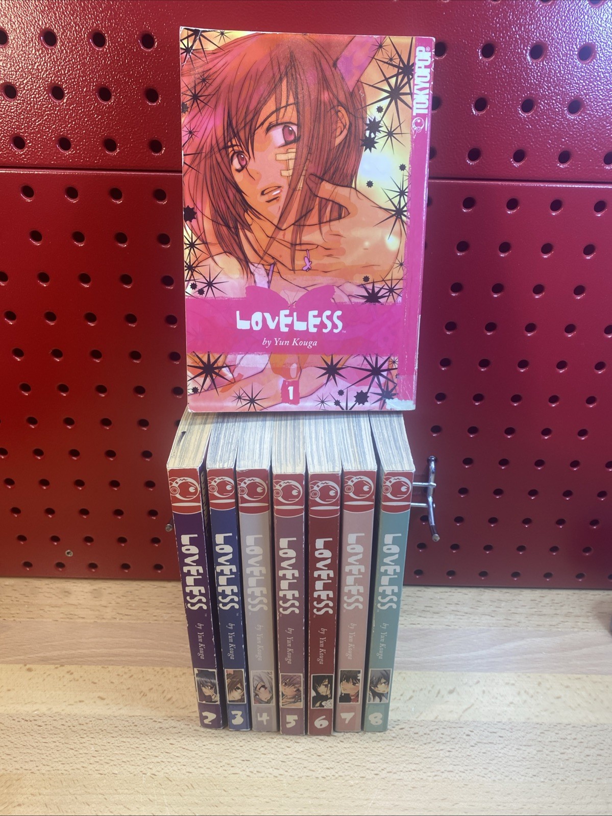 Loveless Manga di Yun Kouga Tokyopop Viz Media, volumi 1-8 corse SPEDIZIONE GRATUITA