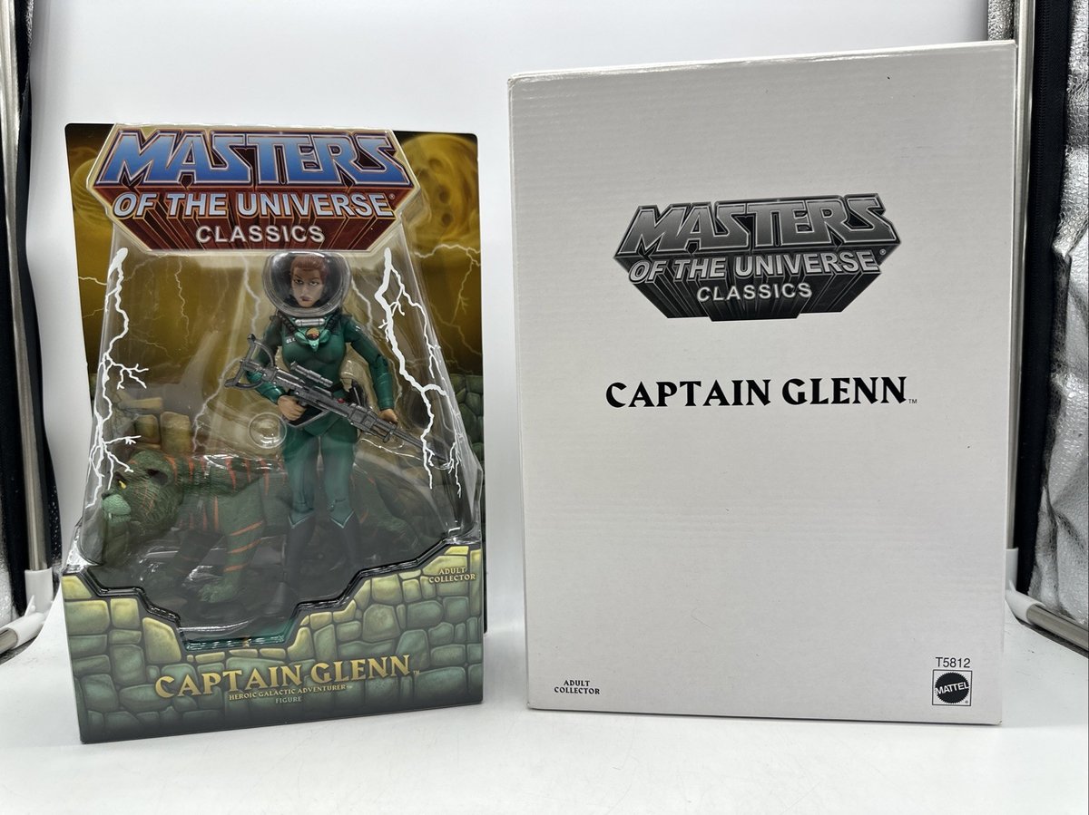 Mattel Masters Of The Universe Classics 2011 Captain Glenn nuovo MOC 