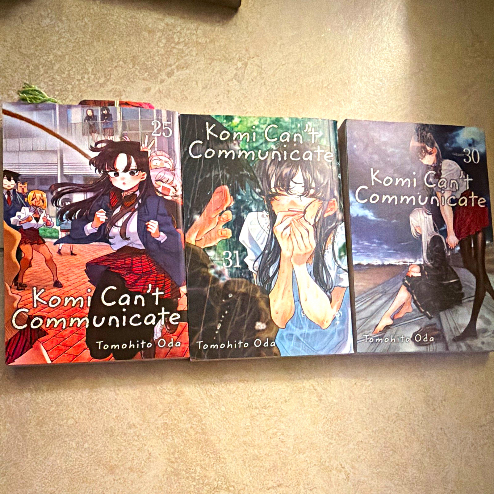 Komi Can't Communicate Manga Lotto Set Vol 25,30,31 Trade Paperback Tomohito Oda