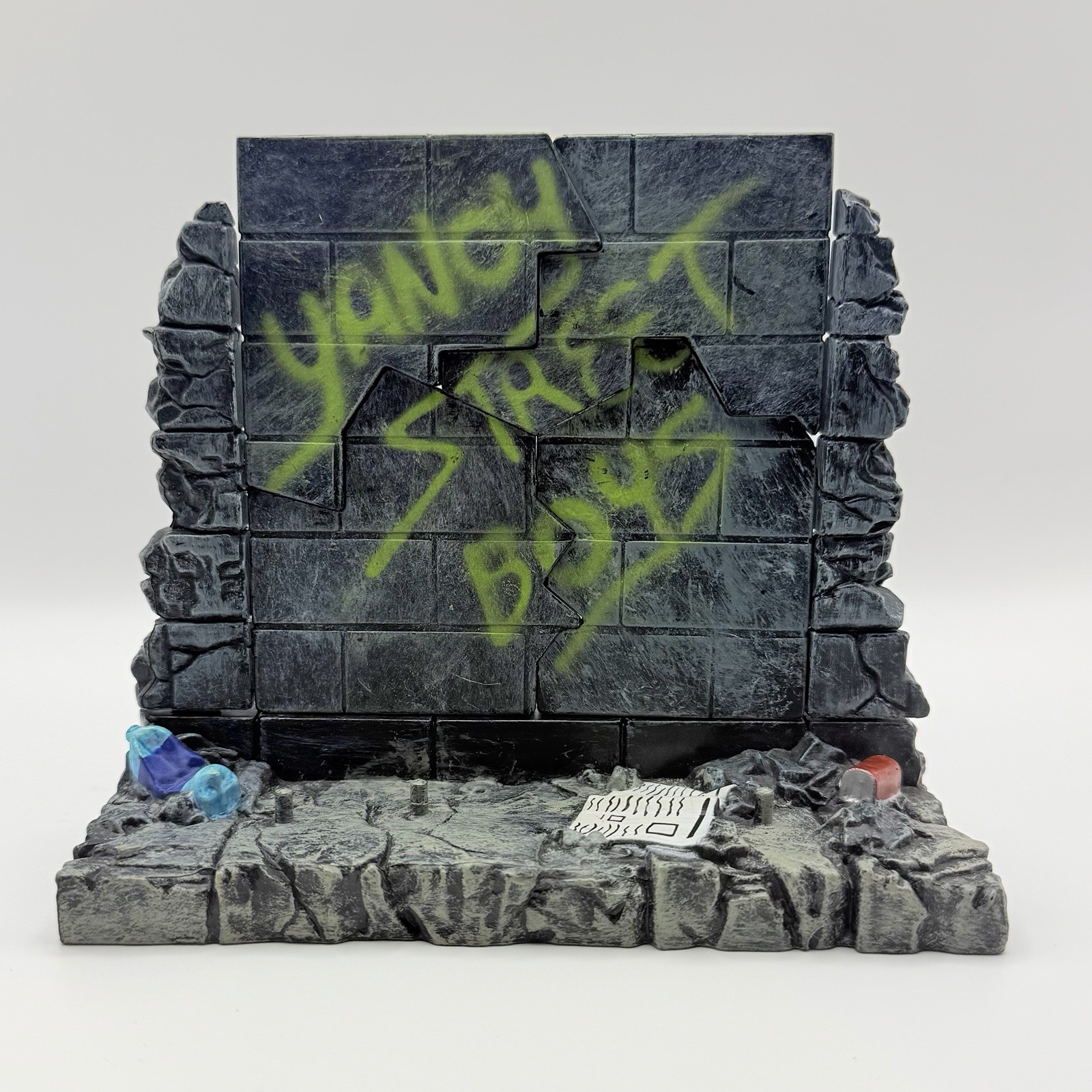 Marvel Legends FF4 Thing Yancy Street Ragazzi Diorama Base Supporto da Parete 6" Figura