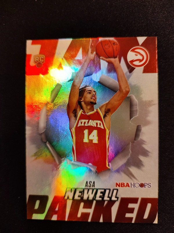 Carte NBA d'Asa Newell NBA Hoops 2025-2026 Jam Packed #JP-15 (rc)