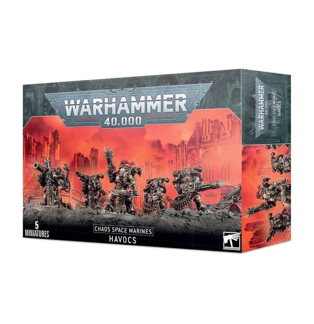 5 Aniquiladores Marines Espaciales del Caos - Warhammer 40k
