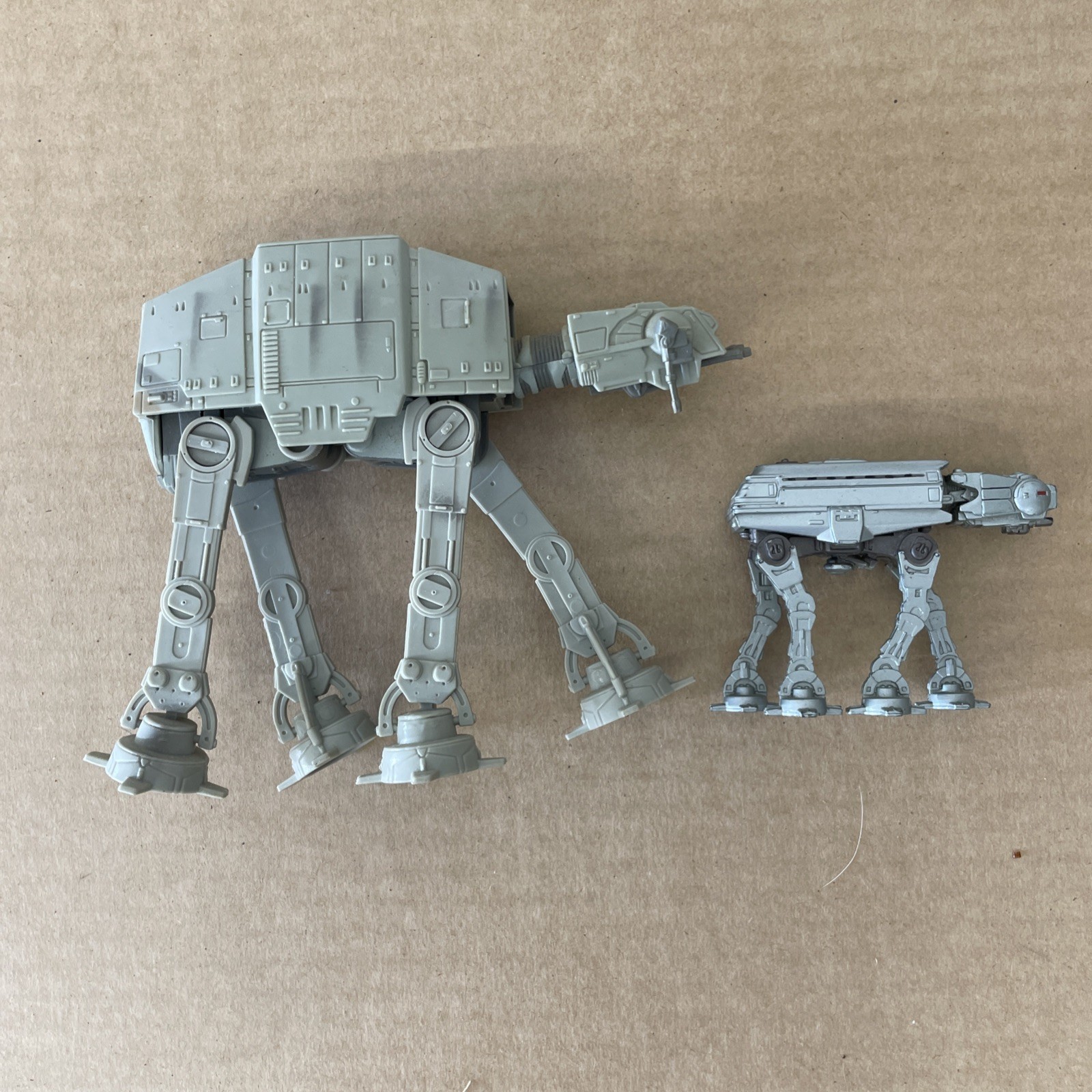 1995 L.F.L. Star Wars Action Fleet 5 inch AT-AT  One Complete plus other